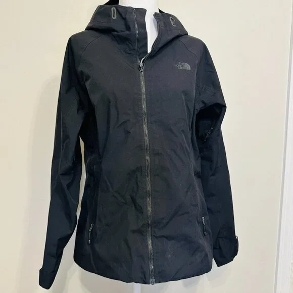 The North Face Fuseform Montro Waterproof Rain Jacket Womens Size Medium, Black - Picture 2 of 10